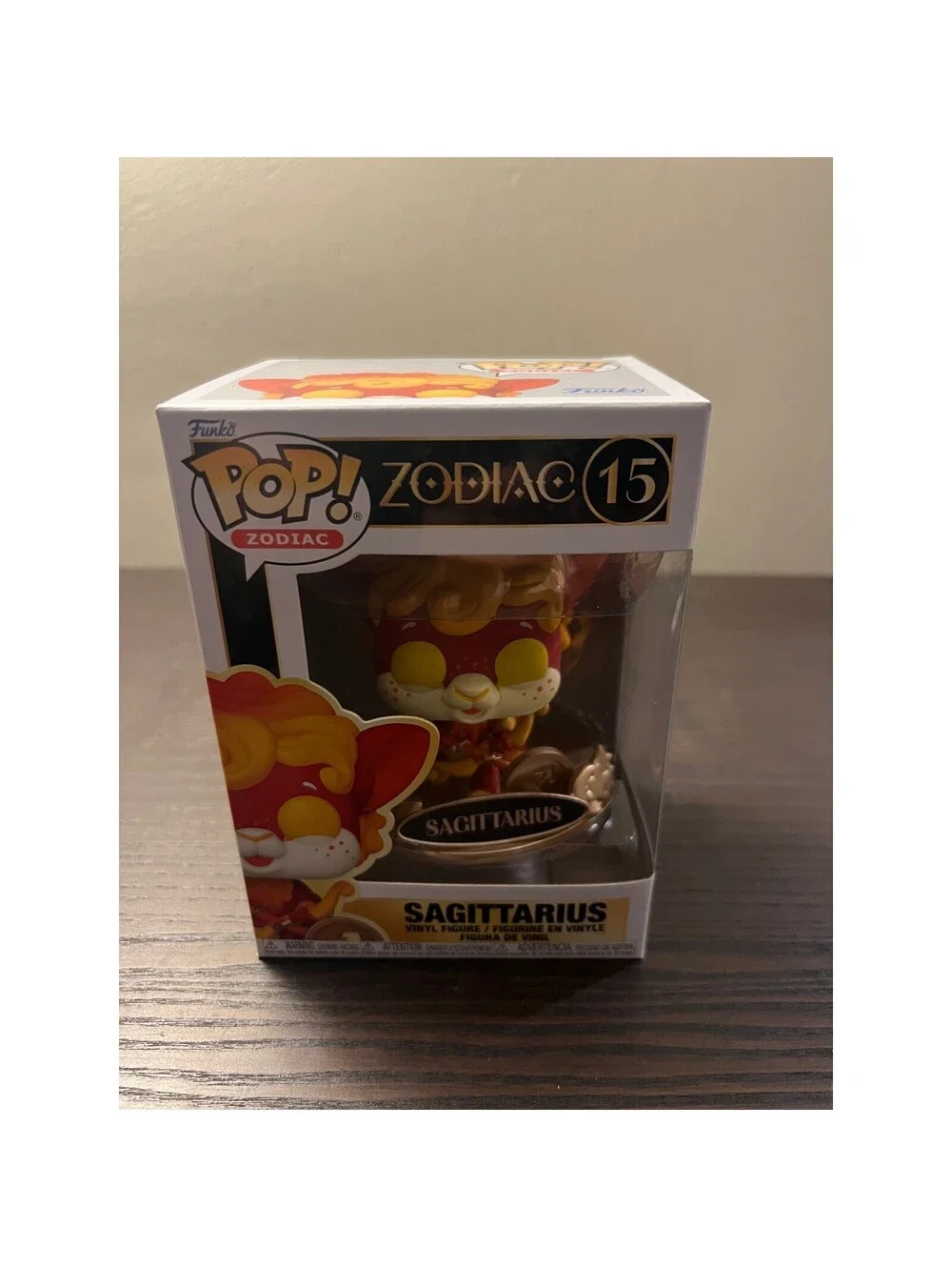 Sagittarius Zodiac Sign Funko Pop #15 Vinyl Figure Celestial Calendar Fire Signs